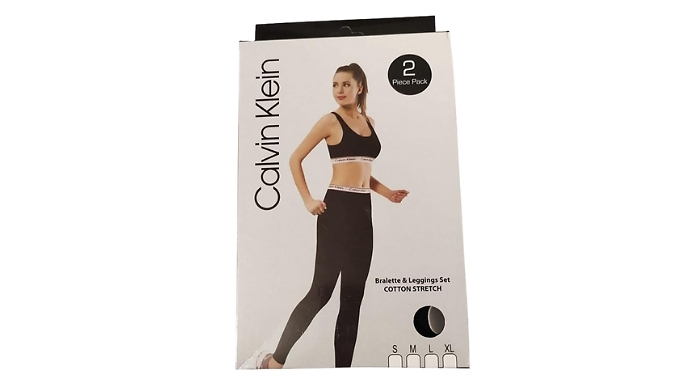 Calvin Klein Bralette & Leggings Set - 5 Sizes!