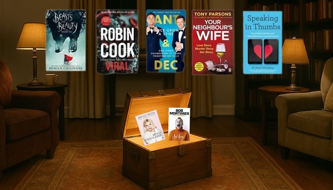 50% Off Discount Code For A Mystery Book Box