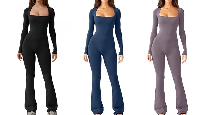 Slim Fit Jumpsuit - 6 Colours, 5 Sizes