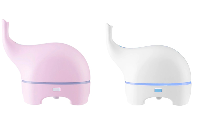 Cute Elephant Aroma Diffuser and Humidifier - 2 Designs