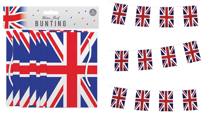 Union Jack Coronation Party Decorations - 20 Options