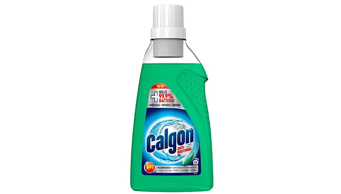 Calgon 3-in-1 Anti-Bacterial Gel Water Softener -  750ml, 1500ml or 4500ml