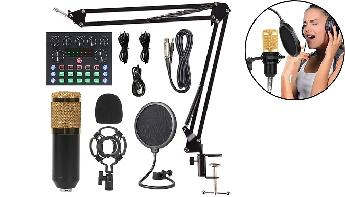 9-Piece Professional Sound System Starter Kit!