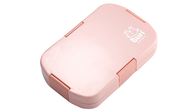 Bento-Style Lunchbox With 6 Compartments