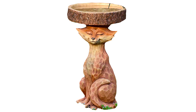 Woodland Creature Bird Bath - 4 Designs