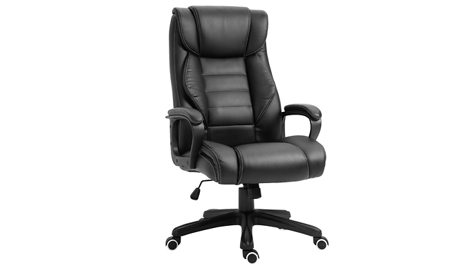 Vinsetto PU Leather Ergonomic Executive Office Chair - 2 Colours