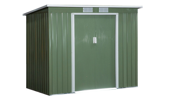 Outsunny Garden Storage Shed With Double Doors