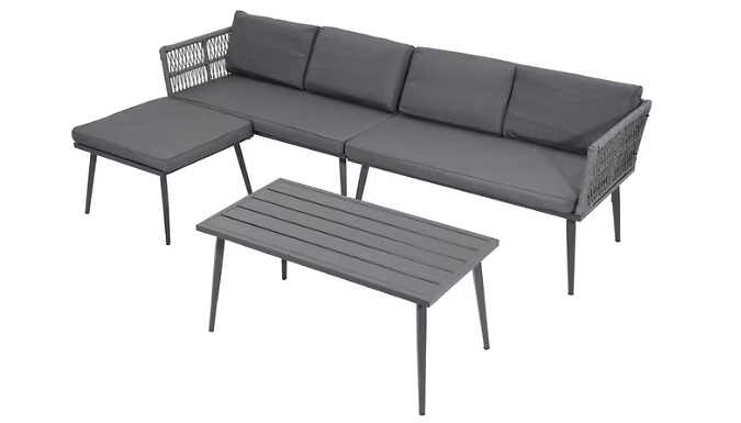 The Hamilton 5-Seater Weather-Resistant Furniture Set!