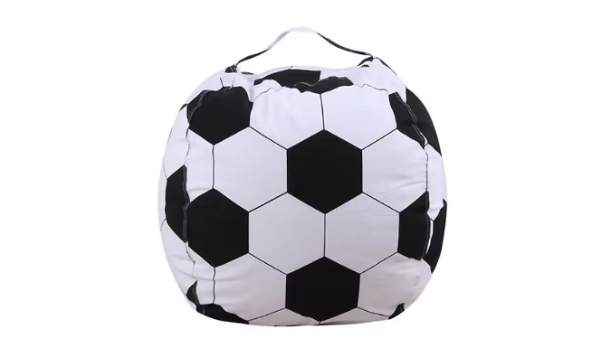 Large Football-Shaped Storage Bag