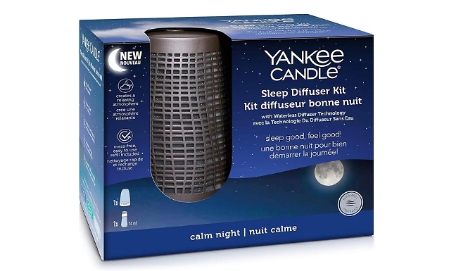 Yankee Candle Sleep Diffuser Kit Bronze