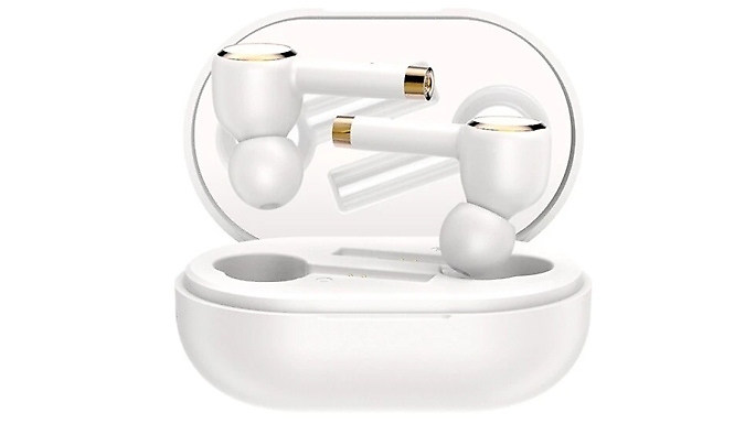 Wireless Bluetooth Compatible Earphones with Charging Box - 2 Colours