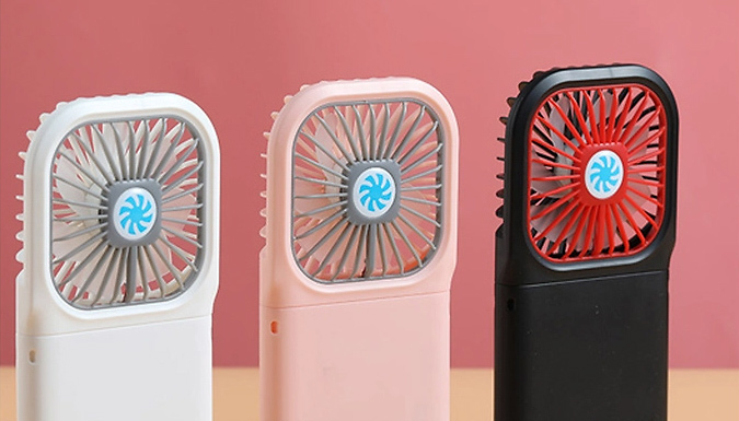 Folding Compact Portable USB Fan - 3 Colours