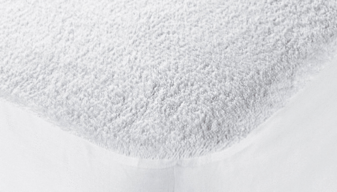 Cotton Terry Cloth Waterproof Pillow or Mattress Protector - 5 Options