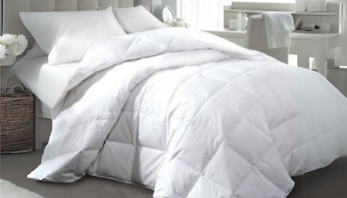 13.5 Tog Goose Feather & Down Duvet - 4 Sizes