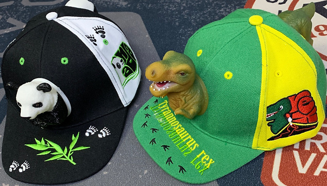 Children’s 3D Animal Baseball Cap - 3 Colours