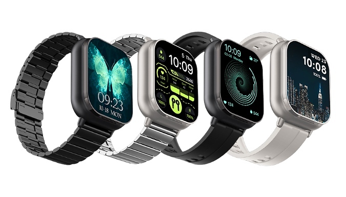 Go Groopie Gomoro 2-in-1 Bluetooth Watch with Wireless Earphones