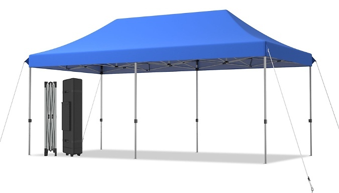 Extendable Pop Up Gazebo - with 3 Height Positions!