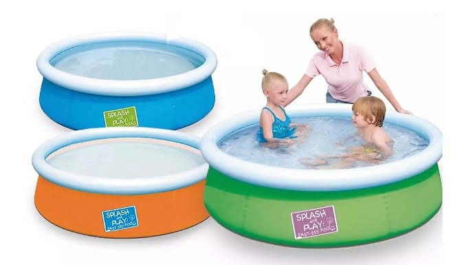 Bestway Kids Ground Swimming Pool - with Patch Repair Kit!
