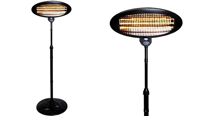 Markettown.ie 2000W Freestanding Outdoor Patio Heater