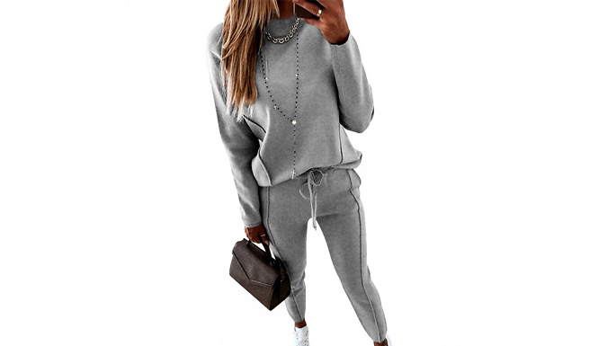 2-Piece Drawstring Tracksuit - 5 Colours & 5 Sizes