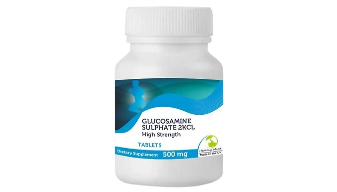 Bone & Joint Support Glucosamine Sulphate 2KCL Tablets - 500mg!