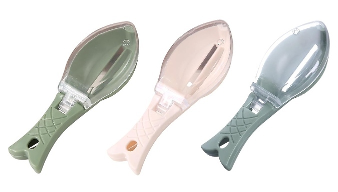 Household Fish Descaler with Lid - 3 Colours