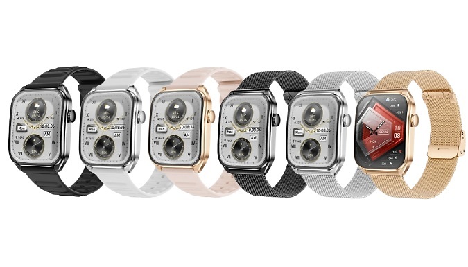 Ultra-Thin Bluetooth Smart Watch - 2 Designs & 3 Colours