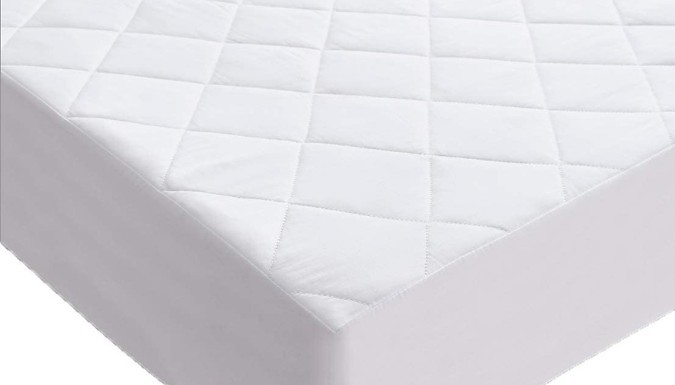 40cm Quilted Anti-Bed Bug Mattress Protector - 5 Sizes from Go Groopie