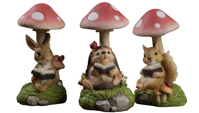 Animal Mushroom Garden Solar Light - 3 Designs