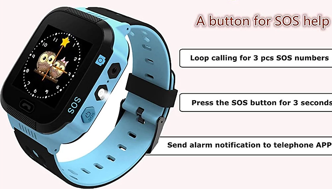 Smart watch gps deals tracker app