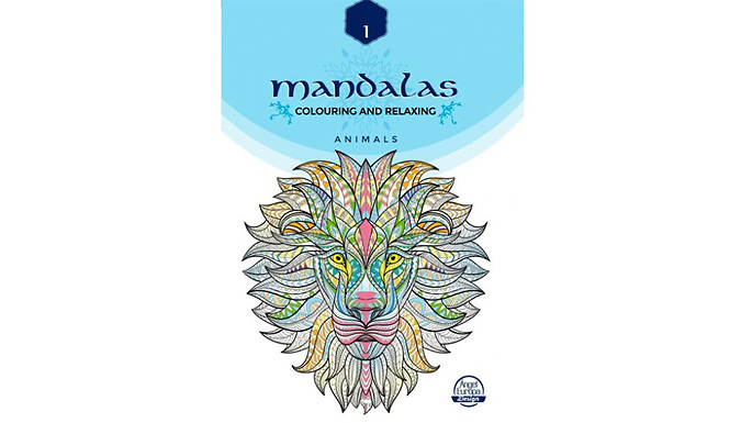 Mandalas A4 Colouring Book - 2 Designs