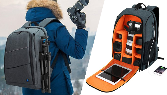 Supertrendinuk Outdoor Portable Camera Backpack - 2 Colours