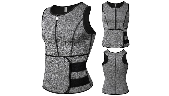 Fitness Velcro Sweat Vest 2 Colours