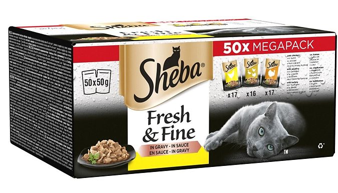 Sheba 50g clearance