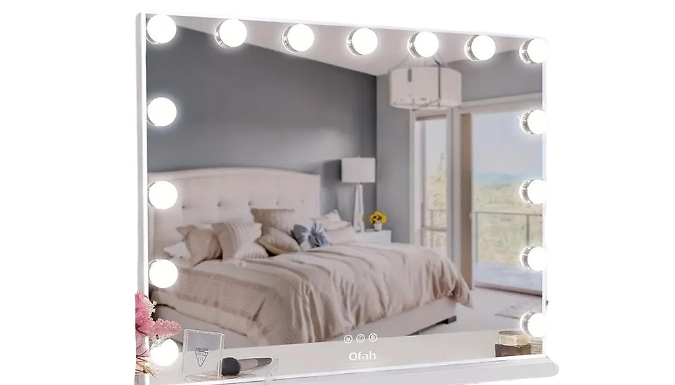 Hollywood Vanity Makeup Mirror with Lights