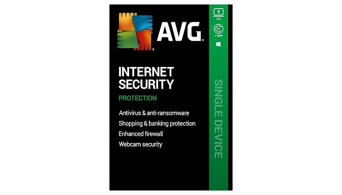 AVG Internet Security - 1 or 10 devices for 1 or 2 Years