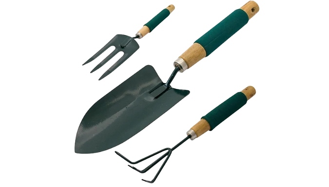 3-Piece Garden Hand Tool Set
