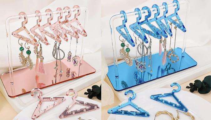 Acrylic Earring Hanging Display Stand - 5 Colours