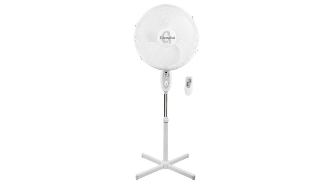 16-Inch Freestanding Fan with Remote Control