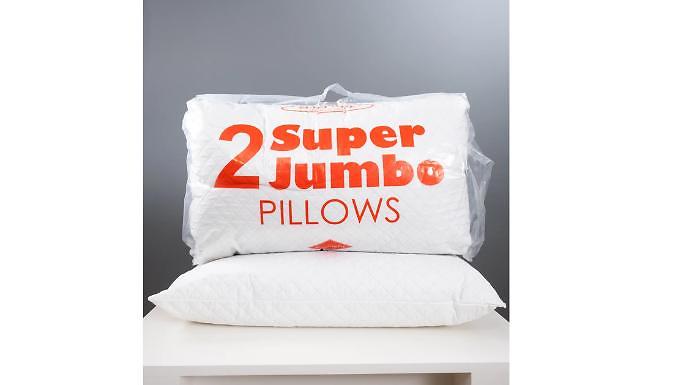 Quilted Bounce Back Pillows - Choose from 2, 4 or 6-Pack