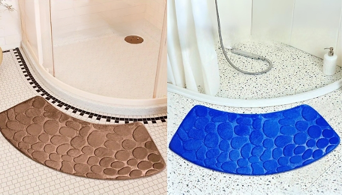 Quick Dry CobbleStone Bathroom Mat - 5 Colours!