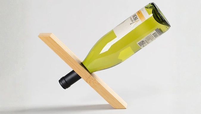 Creative Bamboo Wine Rack - 2 Designs!