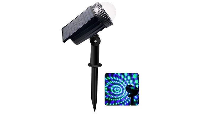 Go Groopie Gomoro Outdoor Solar-Powered Projection Light