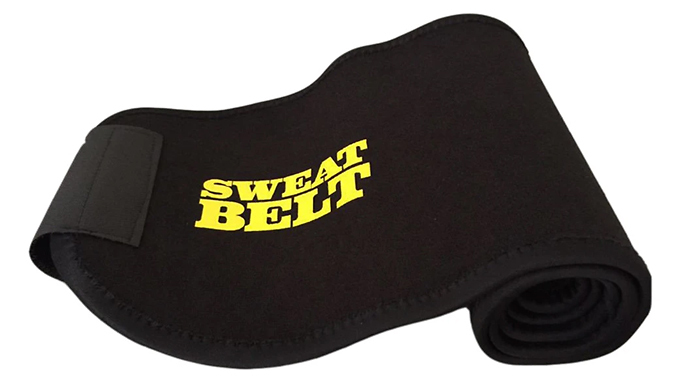 1 or 2-Pack of Adjustable Waist Sweat Belts