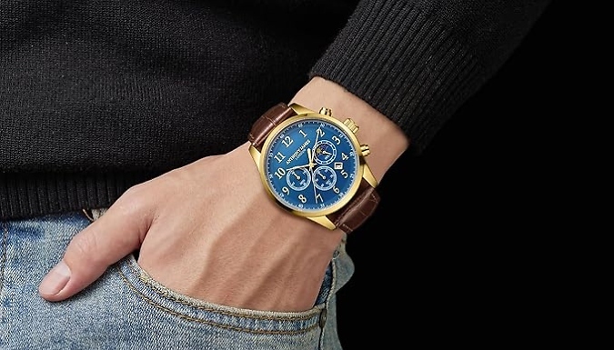 Anthony James Limited Edition Monophase Chronograph Watch - 3 Colours