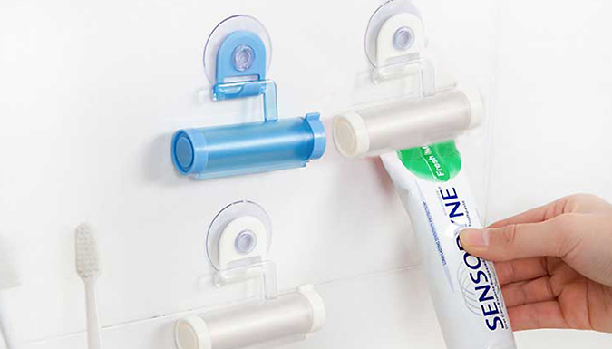Affinity International Limited 1 or 2 Rolling Toothpaste Squeezer - 2 Colours