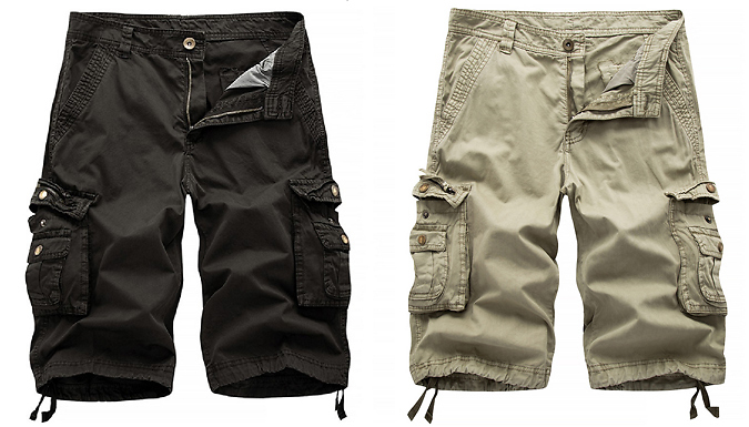 Oversized Cargo Shorts - 5 Colours & 7 Sizes