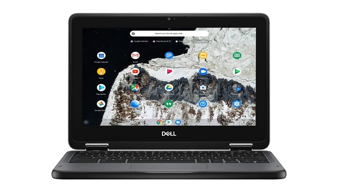 Dell Chromebook 3100 2-in-1 Foldable Touchscreen - With Optional Cases!