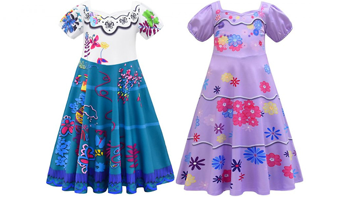 Encanto-Inspired Summer Dress - Ages 6 to 12 Years!