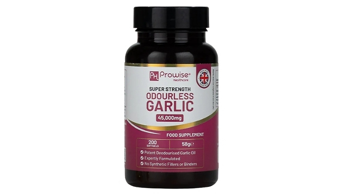 Heart Health Odourless Garlic Capsules